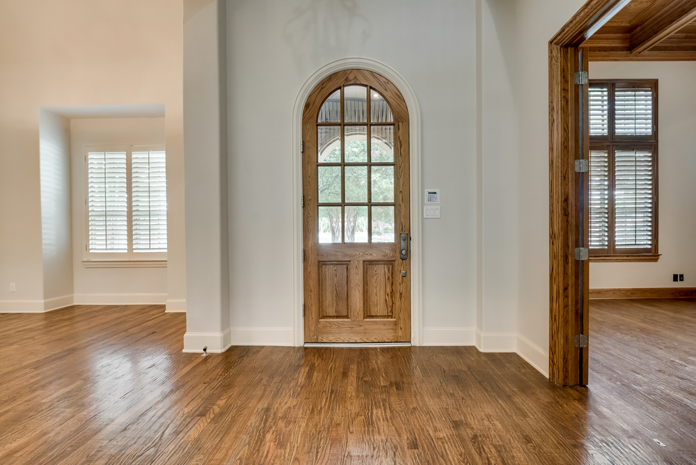    Entryway with hardwoods throughout 