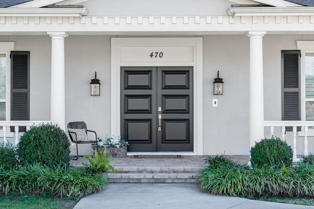 Gorgeous Recently Painted Front Doors