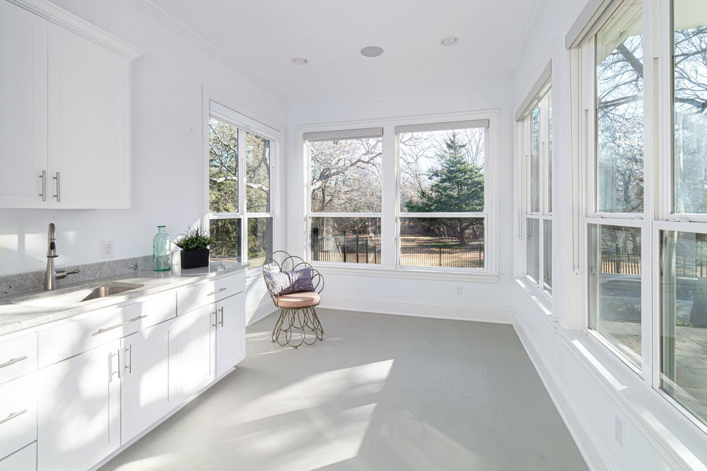 Sunroom off Family Room
