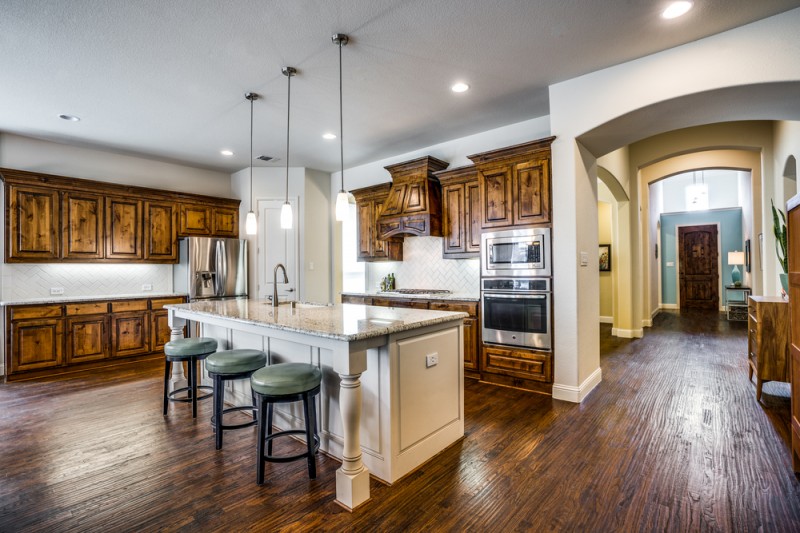    Gourmet Kitchen offers Granite Counters and Stainless Steel Appliances 