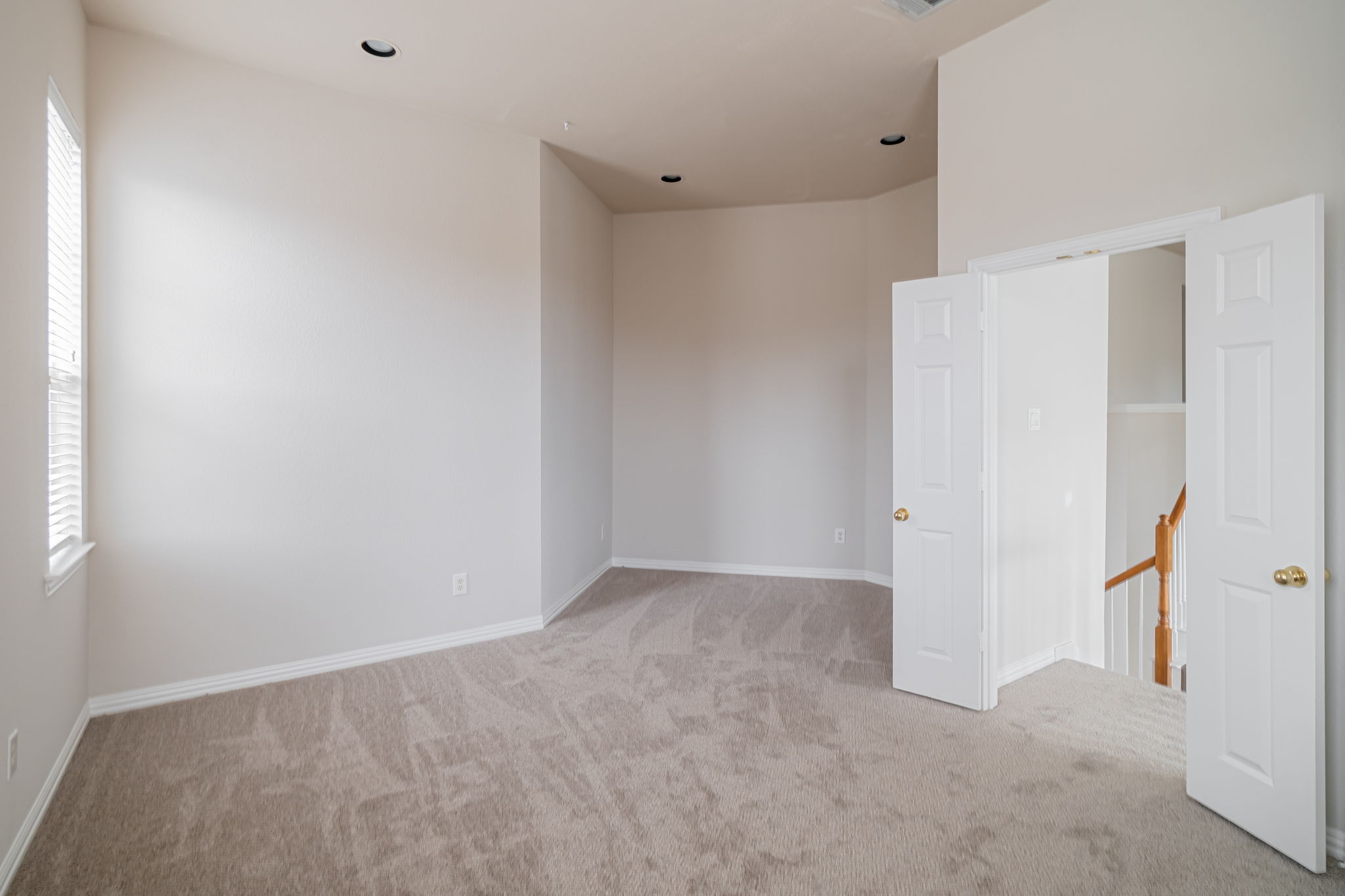    Private Media Room or Flex Space for Crafts Exercies or Play Room 