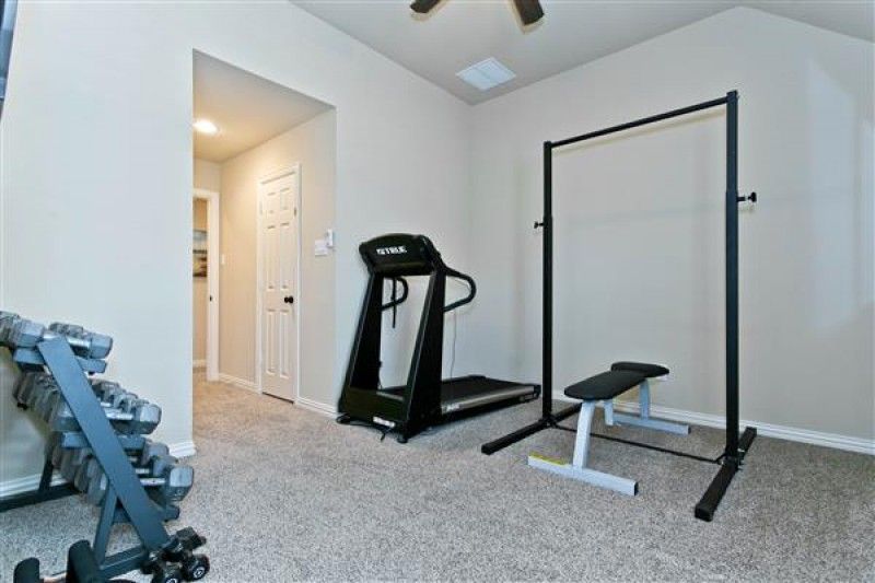    Secondary Bedroom used as Exercise room 